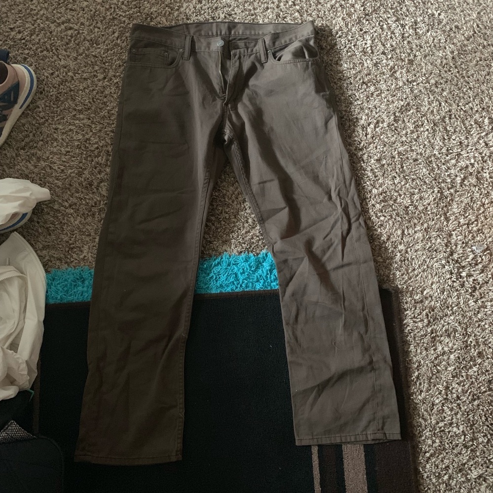 Brown Levi strauss co jeans